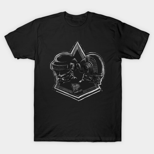 Daft Punk Forever T-Shirt by CERO9